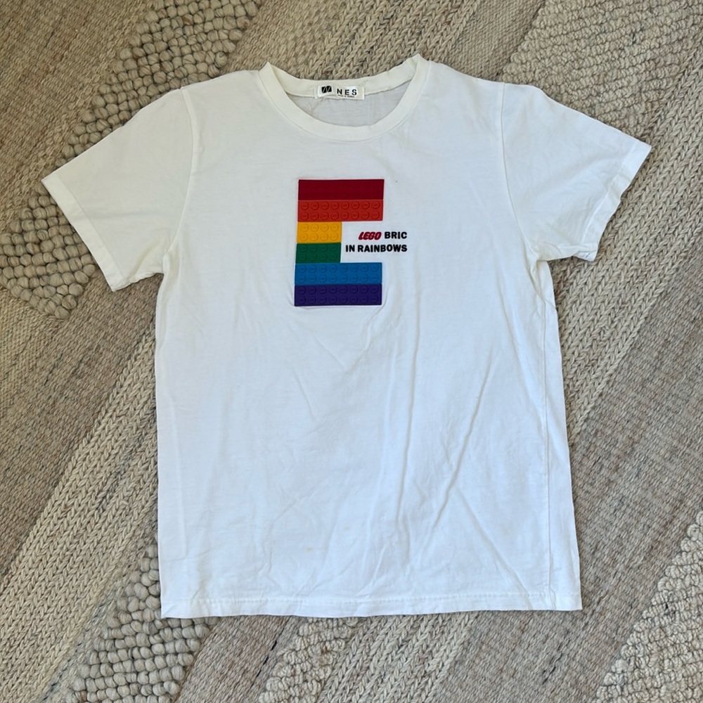 RARE - 3D Lego T-Shirt - Size S/M